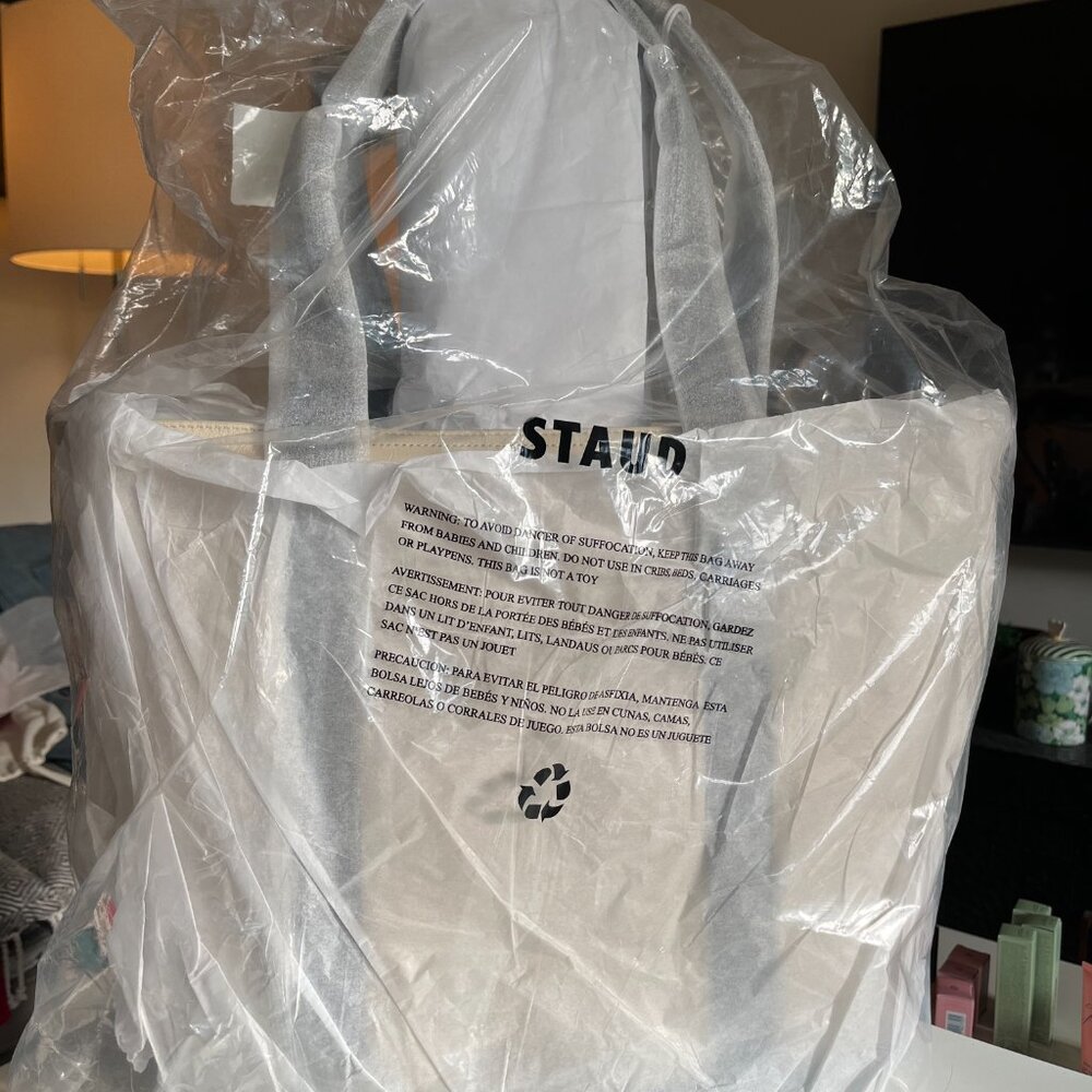 Staud Allora Leather Tote Bag NWT - Picture 8 of 8
